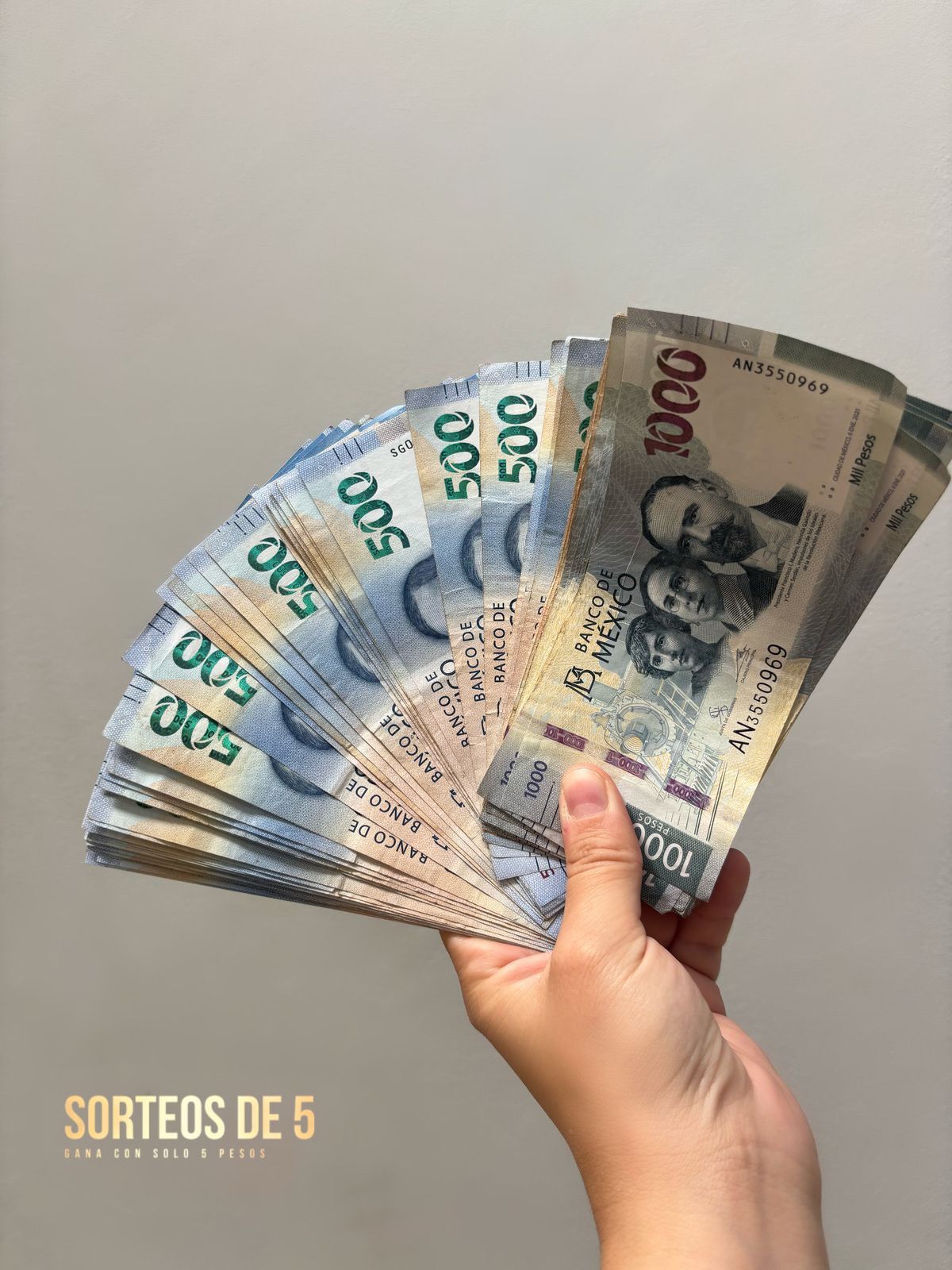 Sorteo 10,000 MIL PESOS